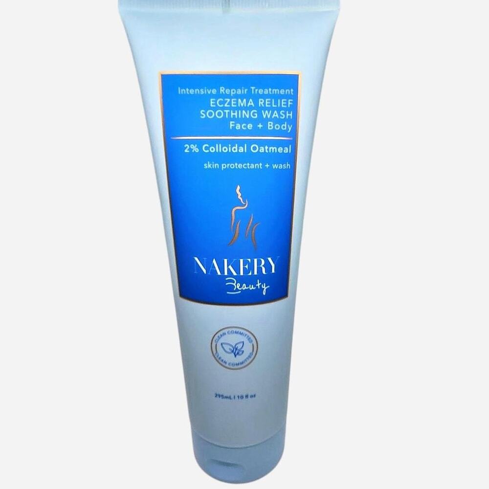 Nakery Beauty Eczema Relief Soothing Wash with 2% Colloidal Oatmeal